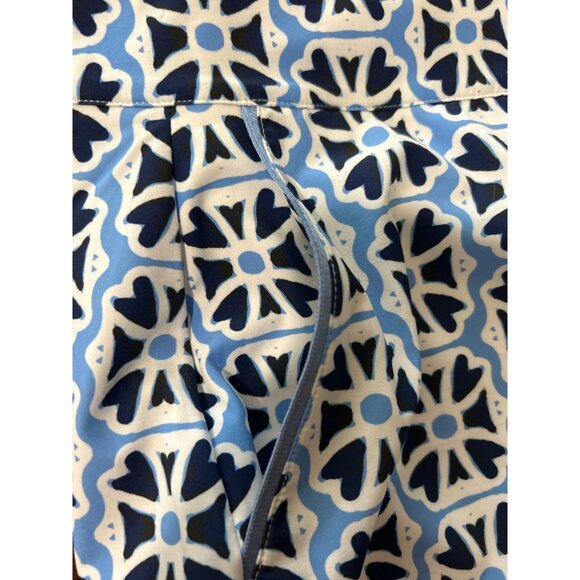 Vineyard Vines Performance Womens Skort White Blue Print Size 0 - Picture 5 of 8